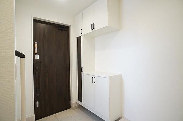 TVモニター付きインターホン完備。