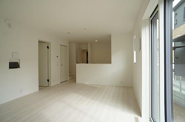 水周り集中設計の家事楽導線。