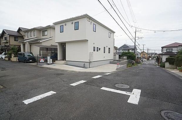 角地です。