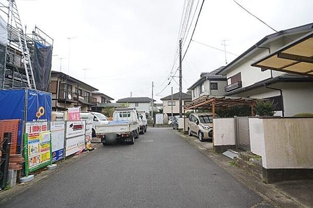 5，5m公道に接道。