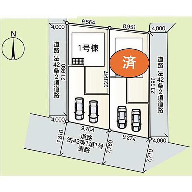 こちらの1号棟。
