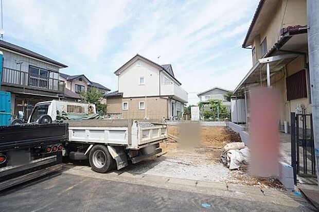 3台分の駐車が可能。