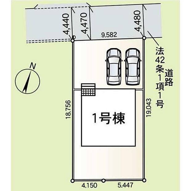 こちらの1号棟。
