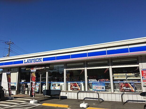 ローソンつくば上横場店まで340m