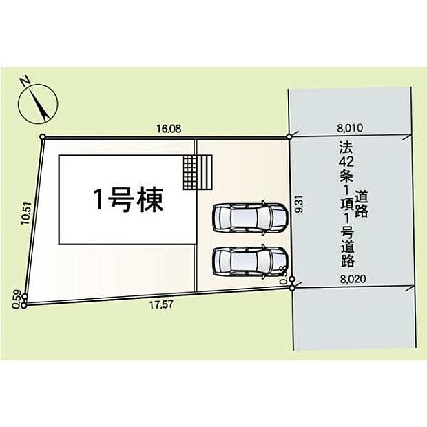 こちらの1号棟。