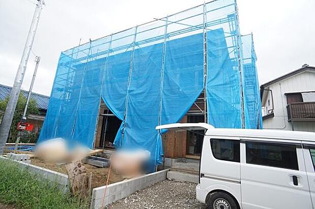 木工事中。