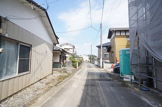 北西4，01ｍ公道に接道。