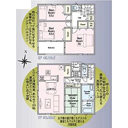 JR常磐線 龍ケ崎市駅 バス17分 久保台1丁目下車 徒歩3分