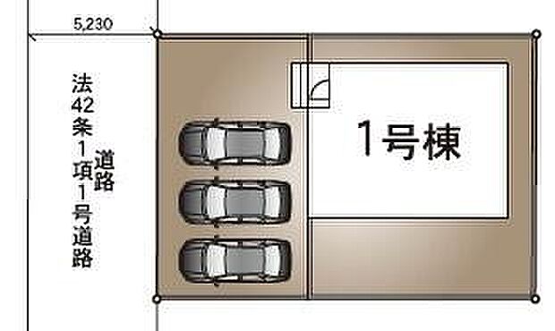 こちらの1号棟。