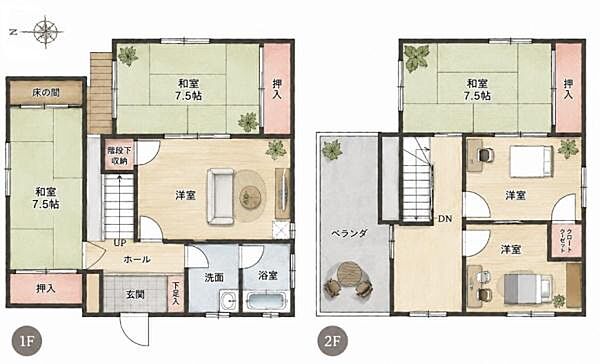 間取り：344000019276