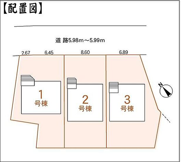 区画図（1号棟）