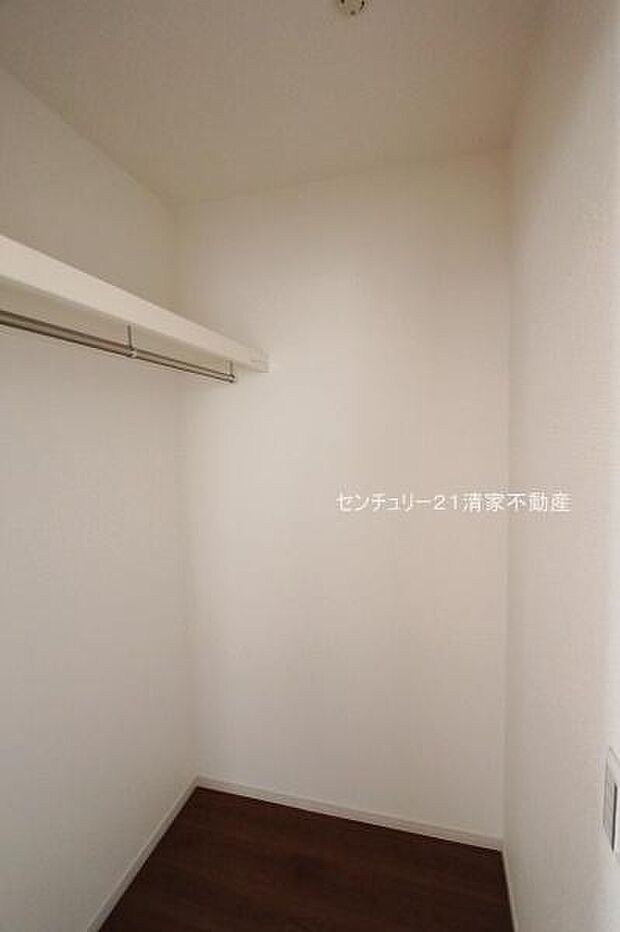 1号棟：収納力のあるウォークインクローゼット！(2025年05月撮影)