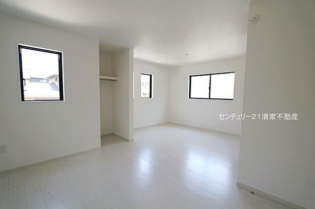 2号棟:ライフスタイルに合わせて間仕切り可能!(2025年05月撮影)