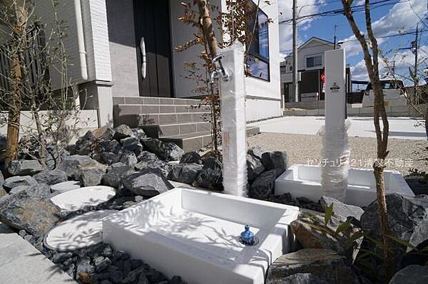 1号棟：立水栓あり！(2025年02月撮影)