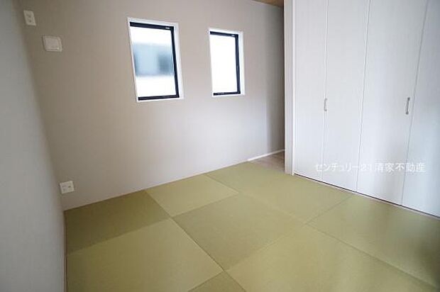 2号棟：小さなお子様のお世話に大活躍の和室(2025年02月撮影)