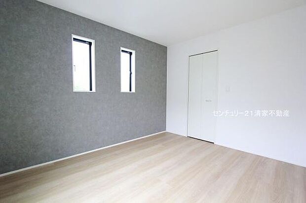 1号棟：お洒落なアクセントクロス！(2025年07月撮影)