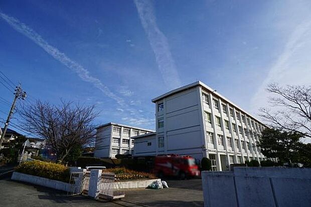 岩成台中学校まで290m、岩成台中学校まで290m(徒歩約4分)