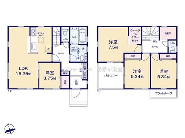 全室南向きの明るい間取りです！