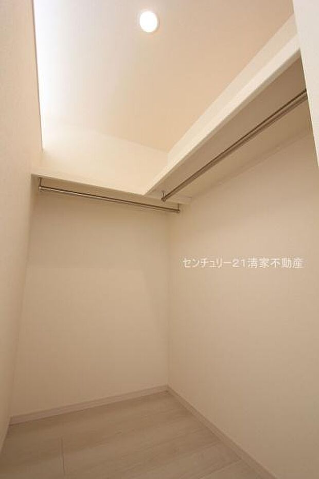 1号棟：収納力のあるウォークインクローゼット！(2025年09月撮影)
