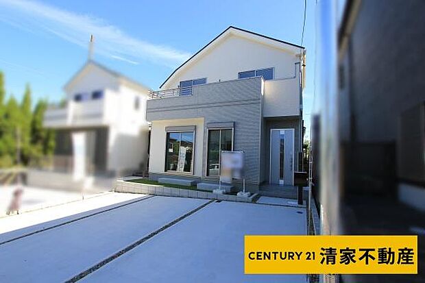 B号棟:駐車スペース2台分あり!(2025年10月撮影)