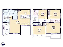 春日井市高蔵寺町２丁目の一戸建て