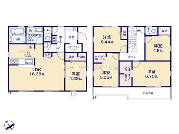 使い方いろいろ！ゆとりの5LDK設計