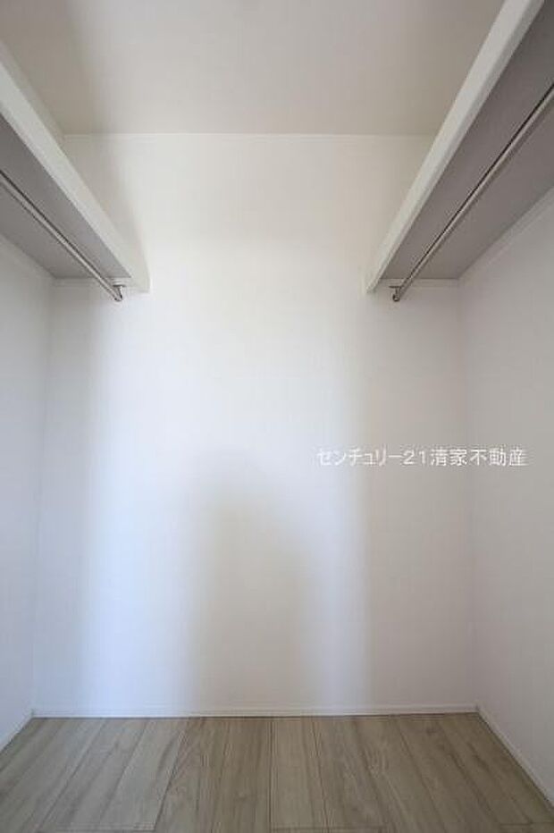 1号棟：すっきり片付くウォークインクローゼット(2025年11月撮影)