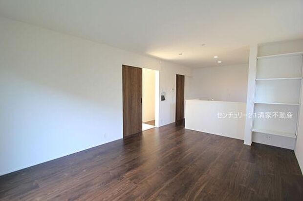 2号棟：ご家族みんながゆったり寛げるリビング(2025年11月撮影)