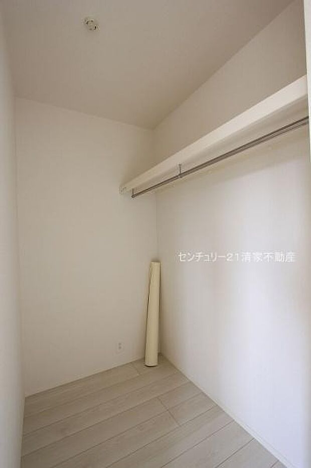 1号棟：すっきり片付くウォークインクローゼット(2026年01月撮影)