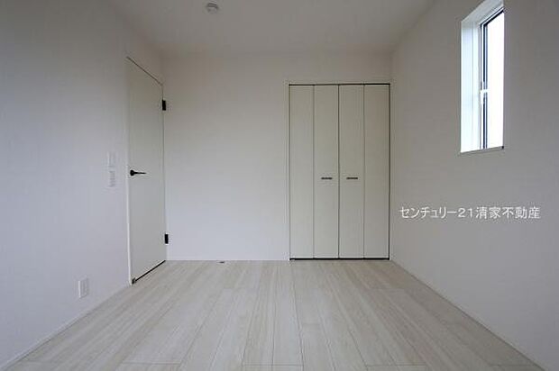 1号棟:子供部屋にも嬉しい全居室収納スペース(2025年12月撮影)