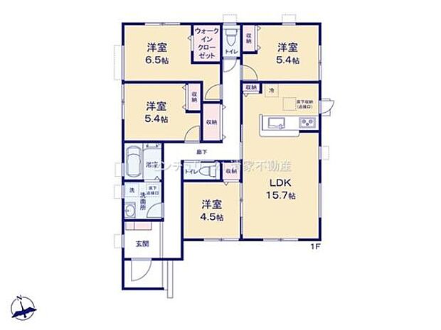 4LDKの平屋です！