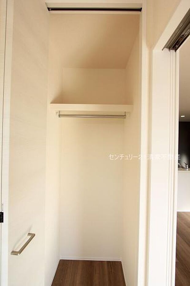 1号棟：たっぷり収納のクローゼット！(2025年12月撮影)