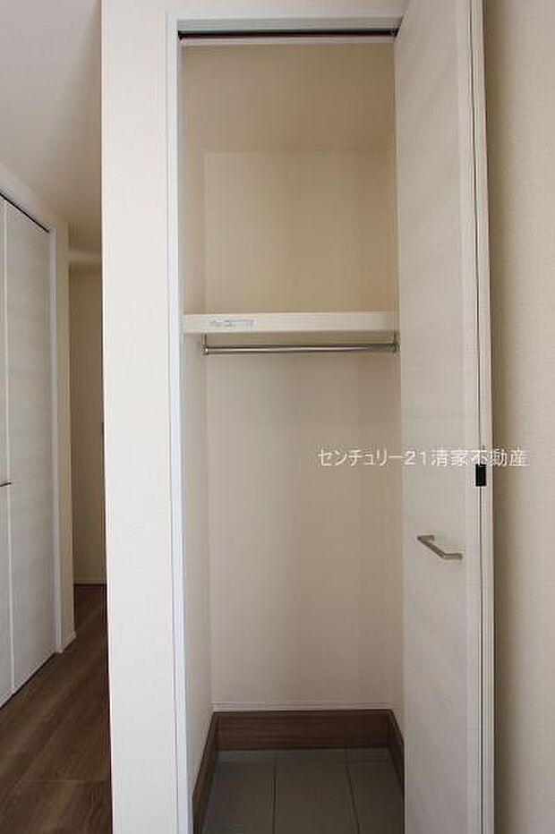 3号棟:たっぷり収納のクローゼット!(2025年12月撮影)