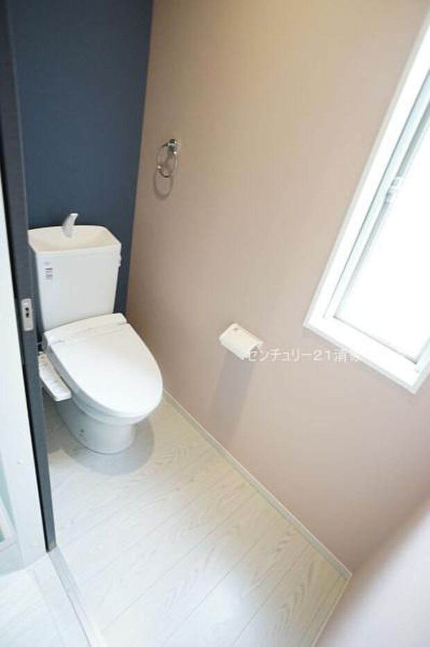 A号棟:温水洗浄便座付きトイレ!(2025年09月撮影)