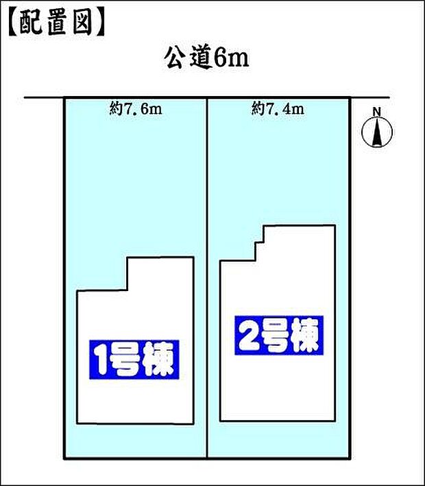 区画図（2号棟）