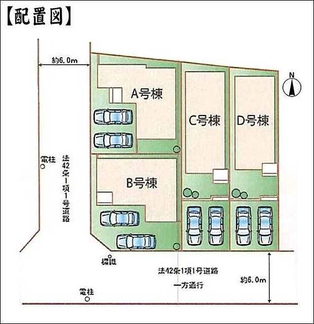 区画図（Ｃ号棟）