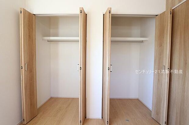 たっぷり収納のクローゼット!(2026年03月撮影)