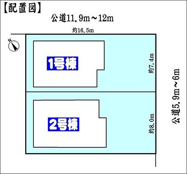 区画図（1号棟）