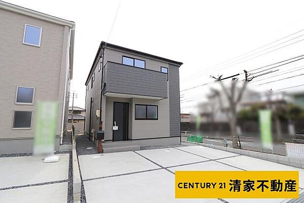 1号棟:駐車スペース2台分あり!(2026年03月撮影)