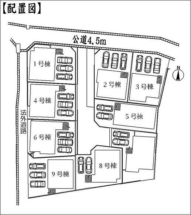 区画図（9号棟）