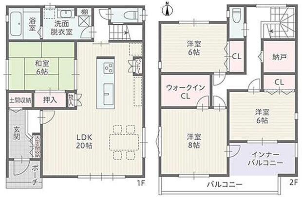 会話が広がるリビングスルー階段設計