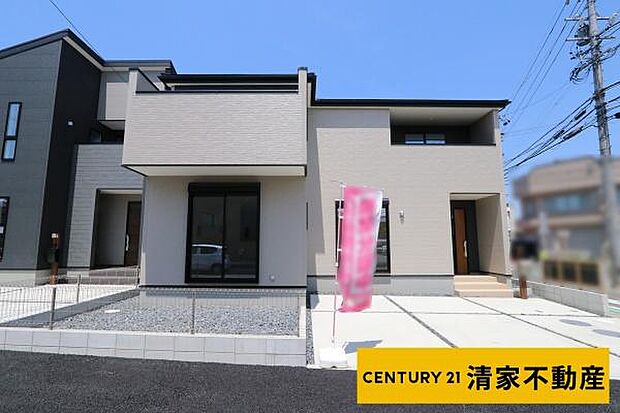 1号棟:駐車スペース2台分あり!(2026年05月撮影)