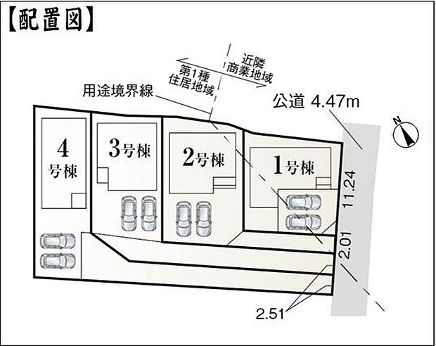 区画図（3号棟）