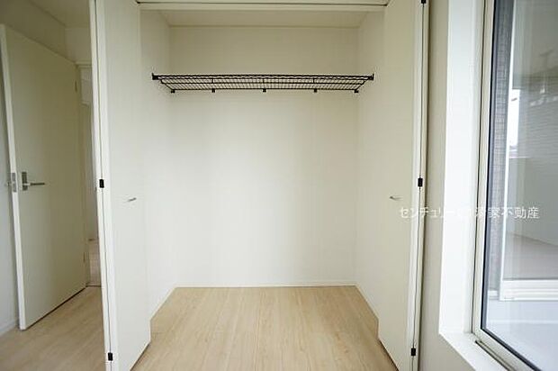 2号棟:たっぷり収納のクローゼット!(2026年03月撮影)