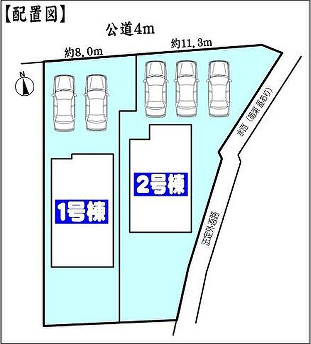 区画図（2号棟）