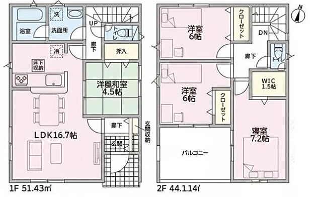 会話が広がるリビングスルー階段設計