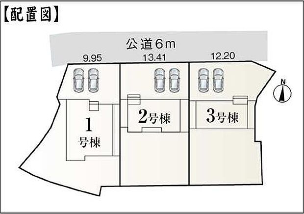 区画図（1号棟）