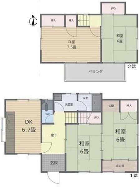 間取り：323000524632