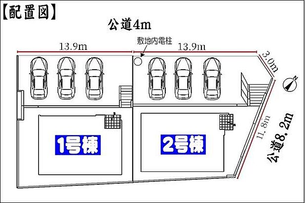 区画図（1号棟）