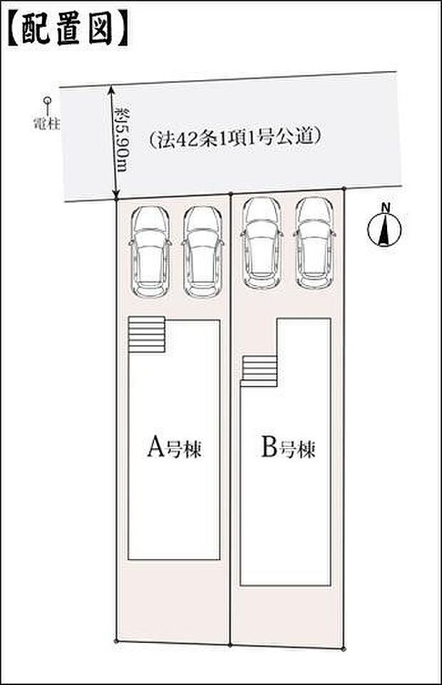 区画図（Ｂ号棟）